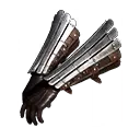 Feathered Drakeskin Gloves